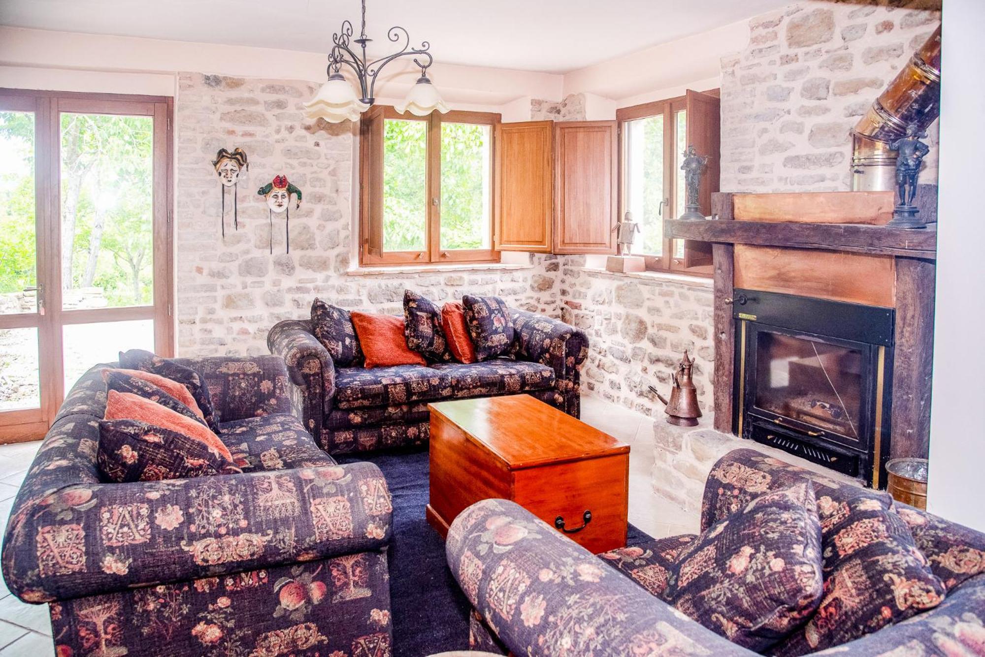 La Mela Rosa Bed & Breakfast Amandola Exteriér fotografie